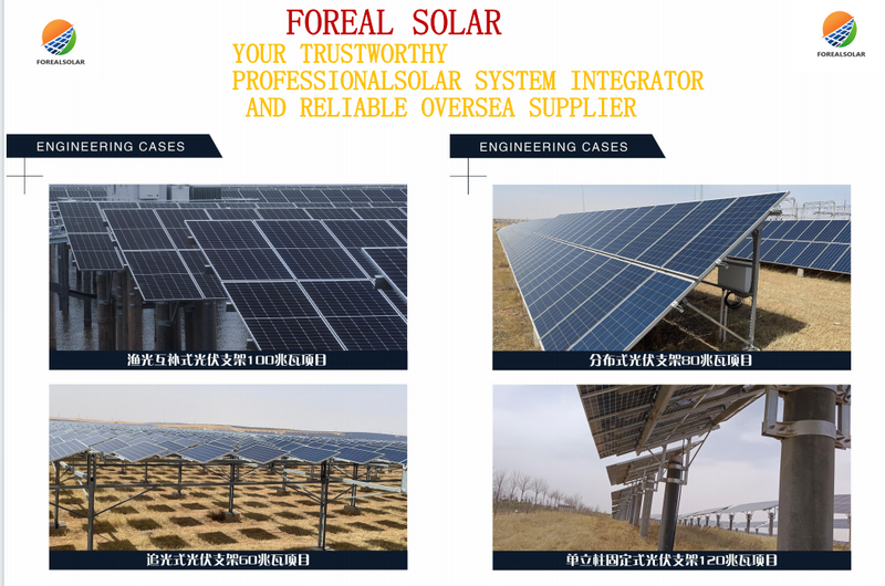 Soporte de panel solar para sistema de energía solar de techo